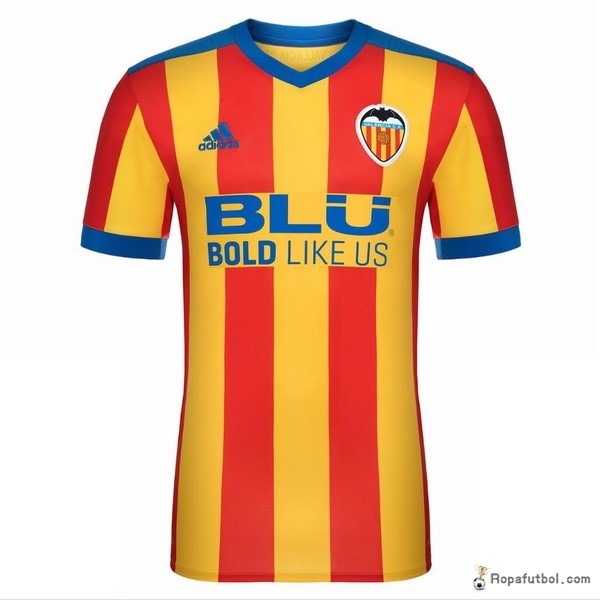 Camiseta Valencia Replica Segunda Ropa 2017/18